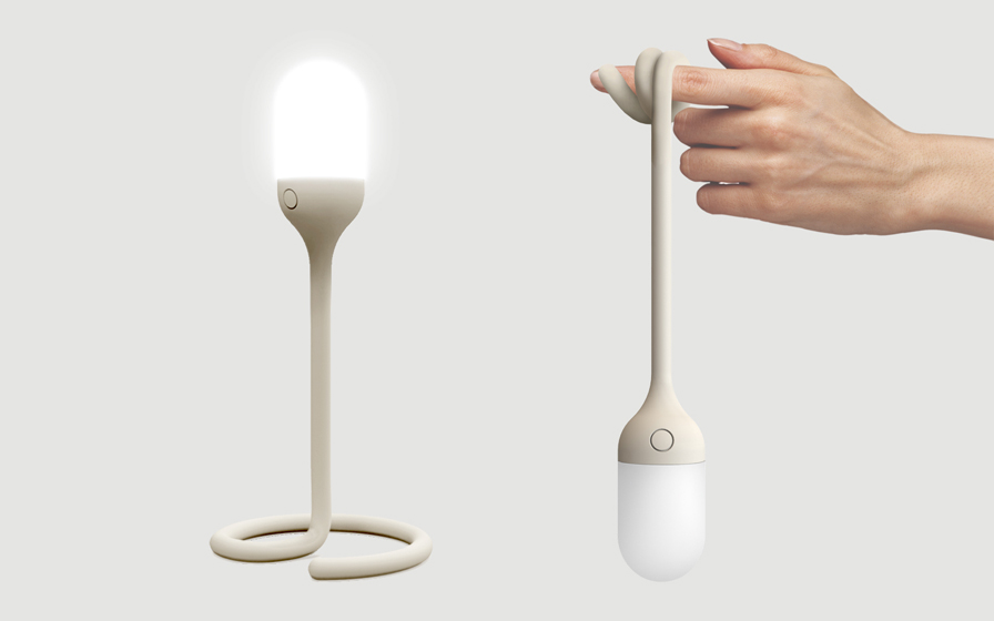 A Modern Minimal Solar Lamp for Every Scenario: Main image